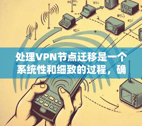 处理VPN节点迁移是一个系统性和细致的过程,确保每一步都顺利进行以避免数据丢失和服务中断。以下是一个详细的步骤指南 处理VPN节点迁移是一个系统性和细致的过程,确保每一步都顺利进行以避免数据丢失和服务中断。以下是一个详细的步骤指南