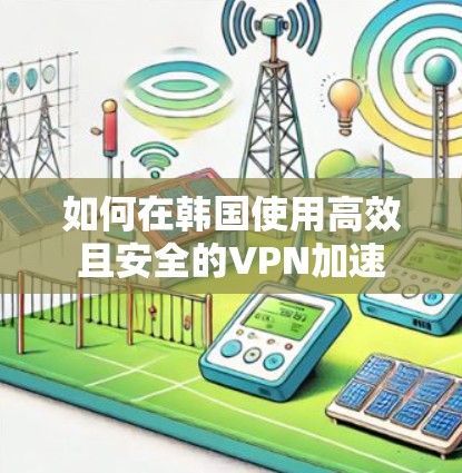 如何在韩国使用高效且安全的VPN加速 如何在韩国使用高效且安全的VPN加速