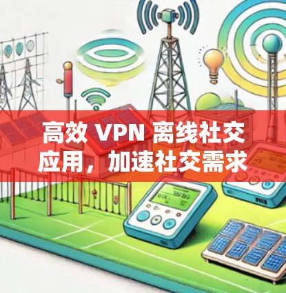 高效 VPN 离线社交应用,加速社交需求的解决方案 高效 VPN 离线社交应用,加速社交需求的解决方案