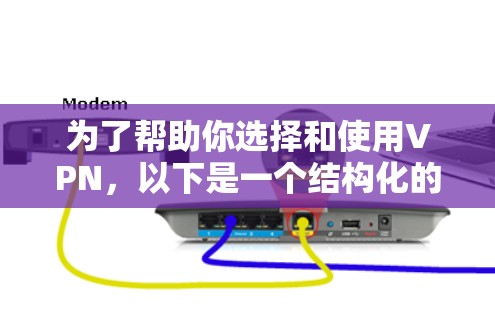 为了帮助你选择和使用VPN,以下是一个结构化的指南,涵盖关键步骤和注意事项 为了帮助你选择和使用VPN,以下是一个结构化的指南,涵盖关键步骤和注意事项