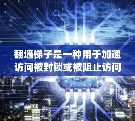 翻墙梯子是一种用于加速访问被封锁或被阻止访问的网站的工具，通常由JavaScript程序实现。以下是一个系统性的推荐和使用指南，帮助你选择适合自己的翻墙梯子