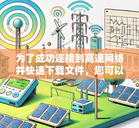 为了成功连接到高速网络并快速下载文件，您可以按照以下步骤进行